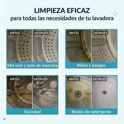 Limpiador profesional de lavadora – enzimas activas