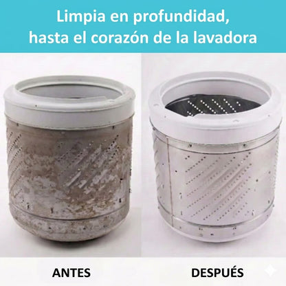 Limpiador profesional de lavadora – enzimas activas