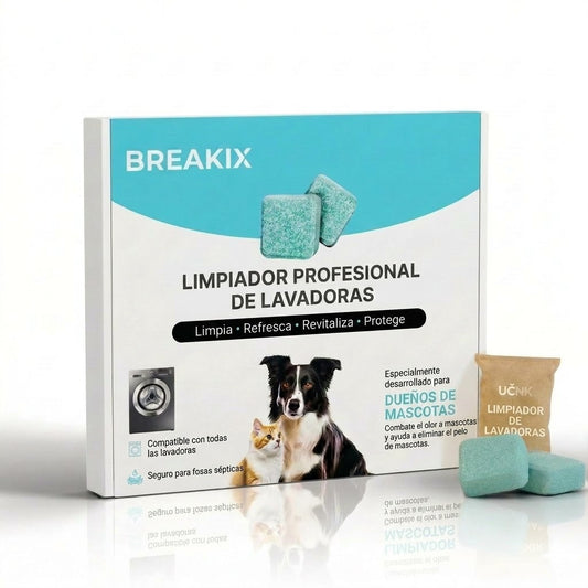Limpiador profesional de lavadora – enzimas activas