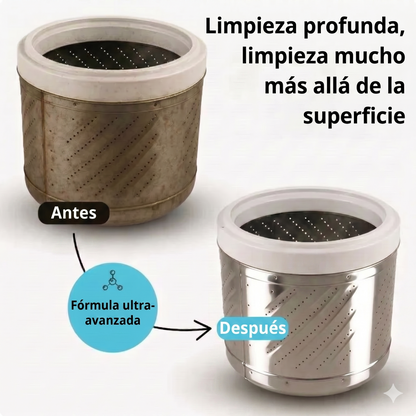 Limpiador profesional de lavadora – enzimas activas